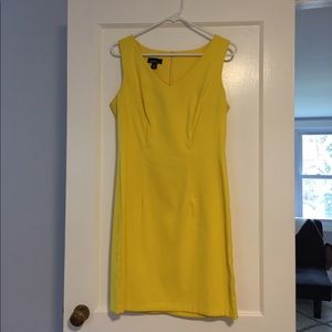 Yellow Shift Dress